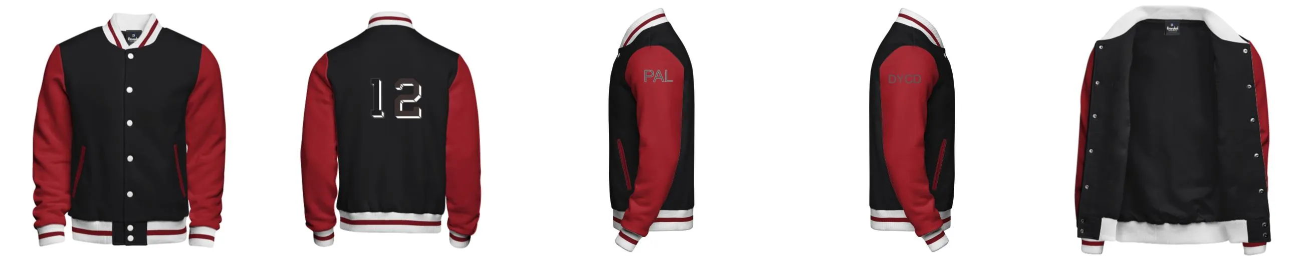 Cotton Fleece Varsity Jacket