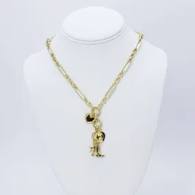 Cowgirl Charm Necklace   I-30