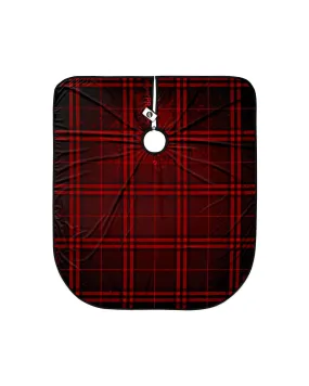 Dark Red Plaid PRO Cape