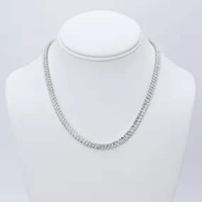 Diamond Dreams Silver Necklace N13