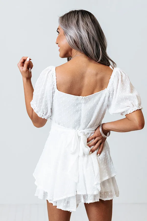 Dreaming About You Ruffle Romper