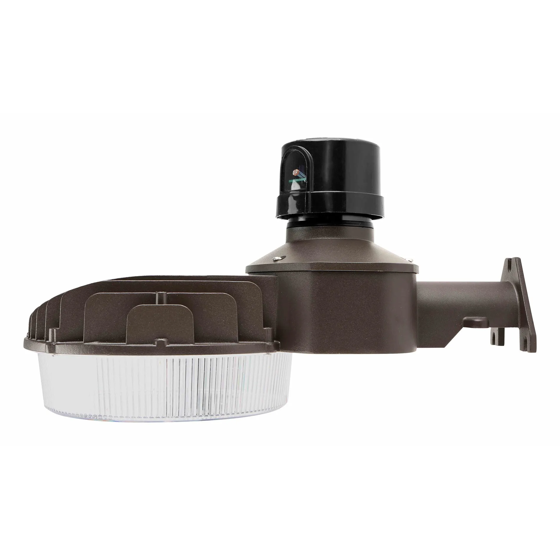 Dusk to Dawn 45-Watt Dark Bronze LED Light Fixture (5000K Daylight)