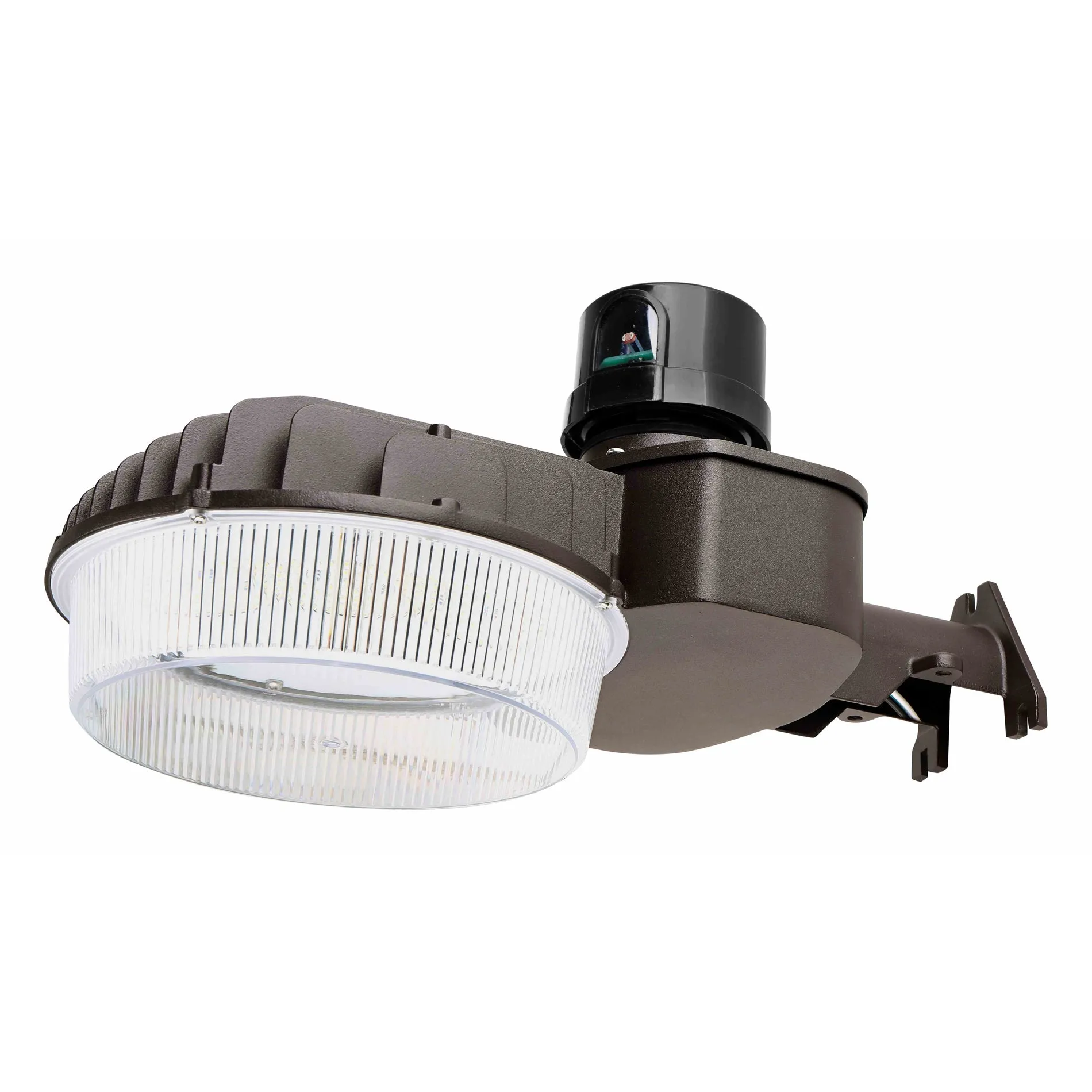 Dusk to Dawn 45-Watt Dark Bronze LED Light Fixture (5000K Daylight)