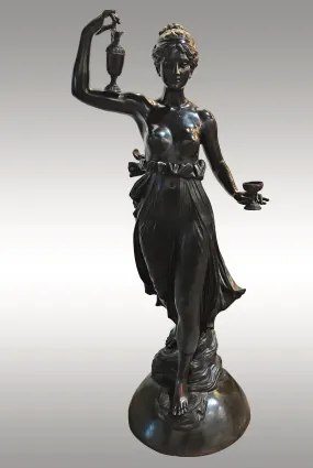 Empire Servant Bronze Sculpture