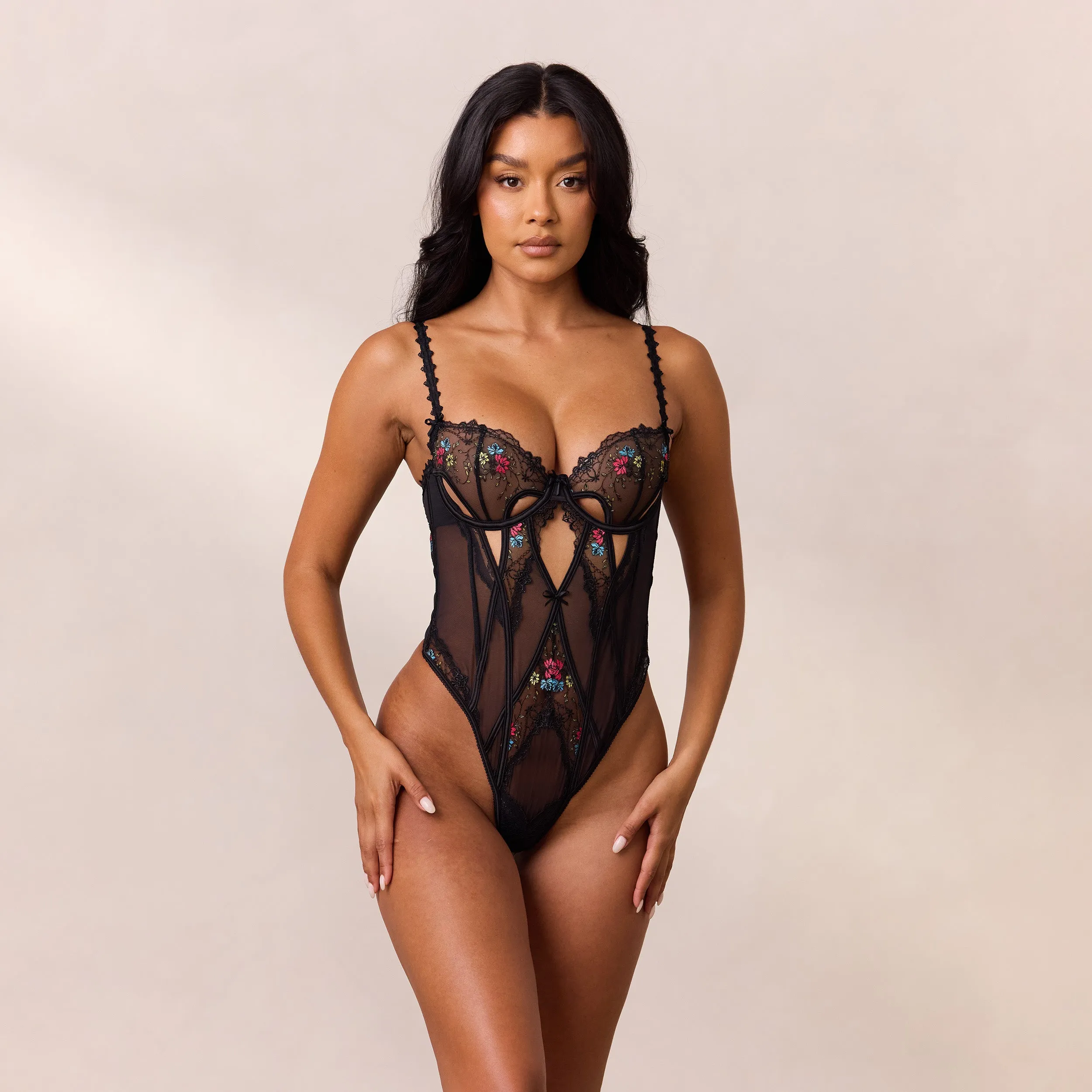 Enya Bodysuit - Black