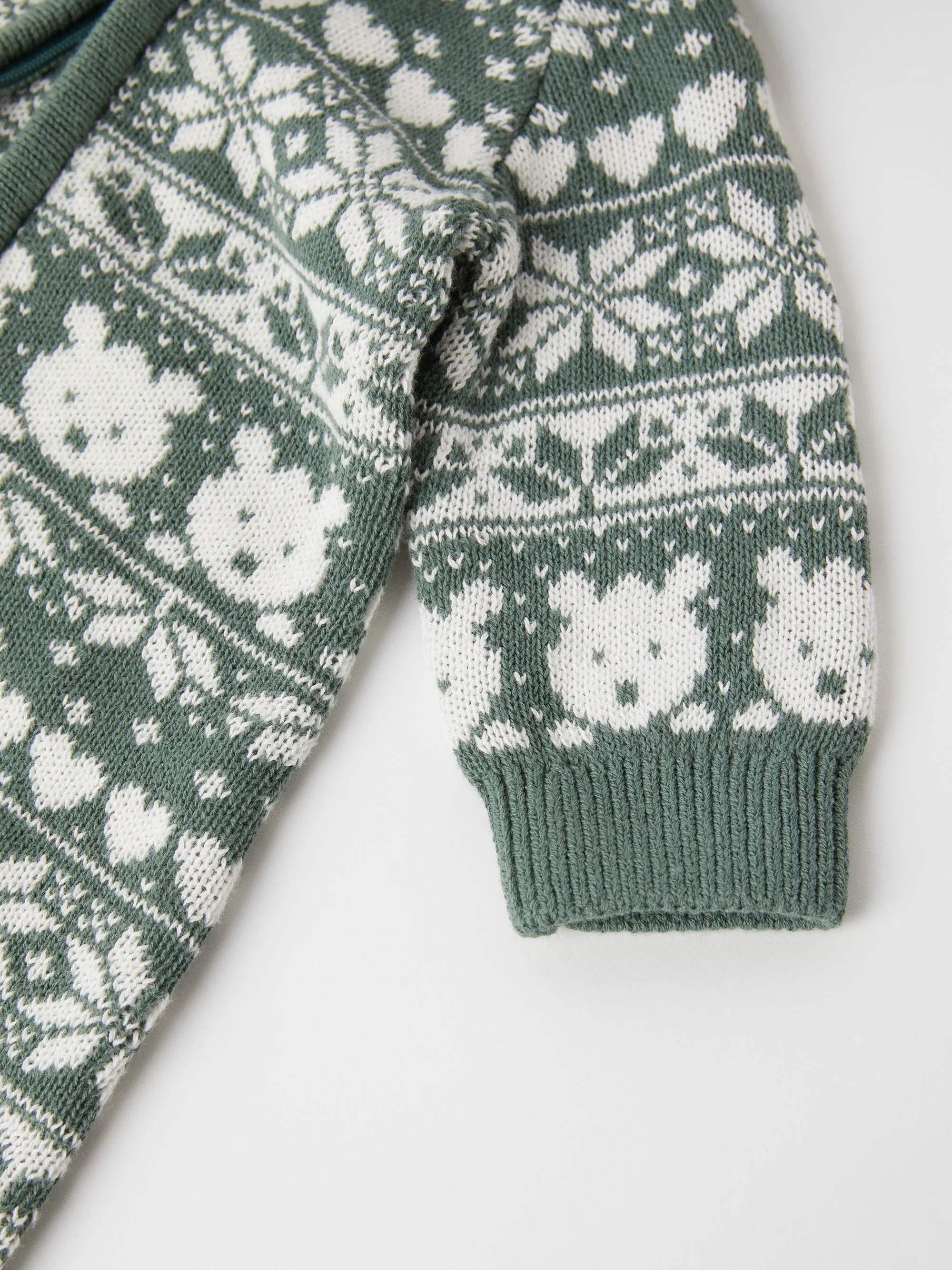 Fairisle Baby All-in-one