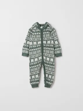 Fairisle Baby All-in-one