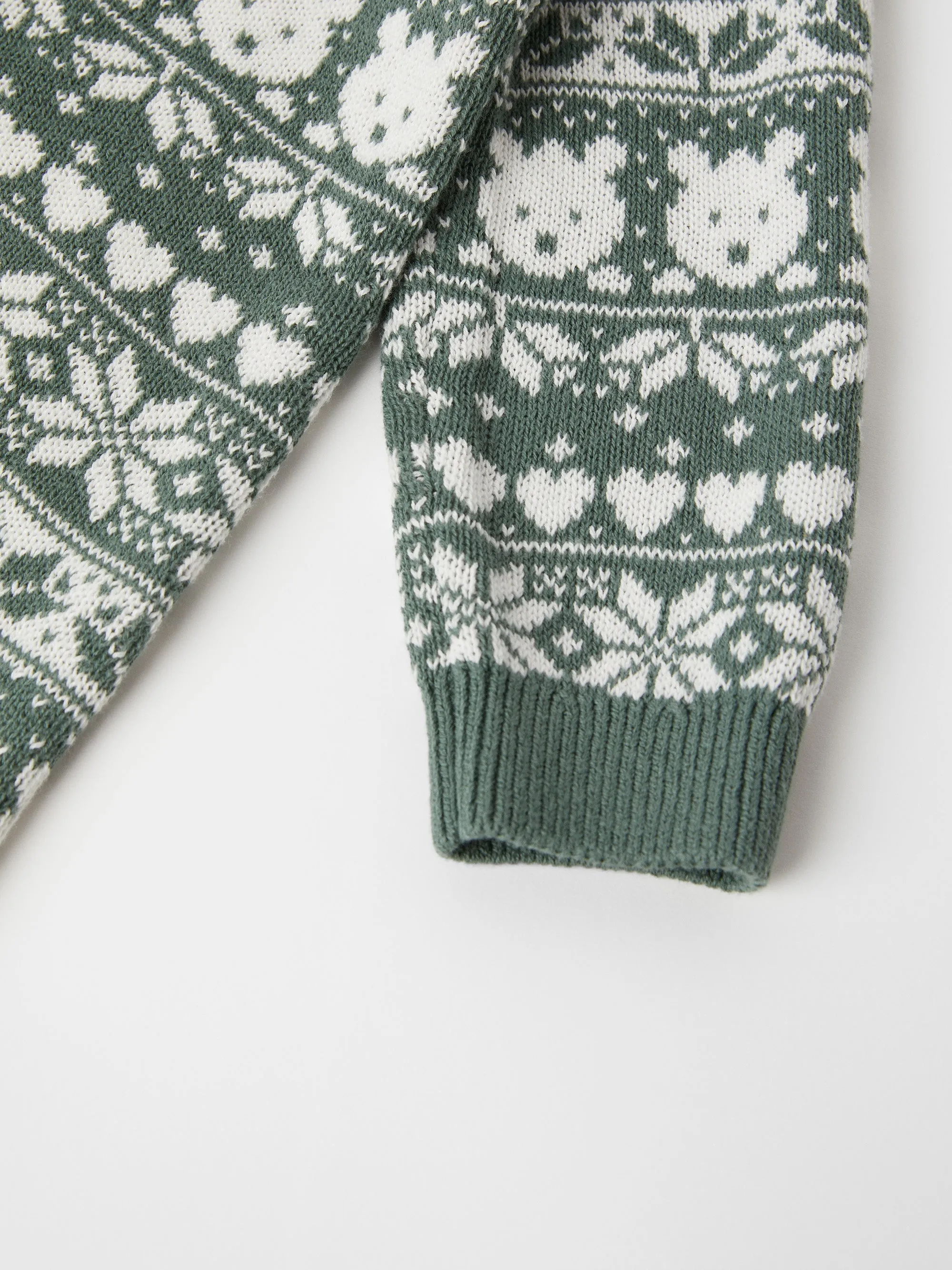 Fairisle Baby All-in-one