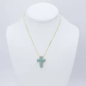 Faithful Glow Turquoise Necklace B12