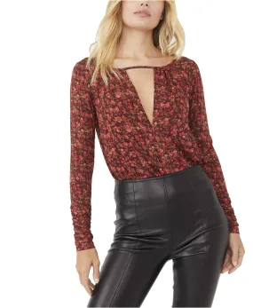 Free People Kaya Printed Bodysuit