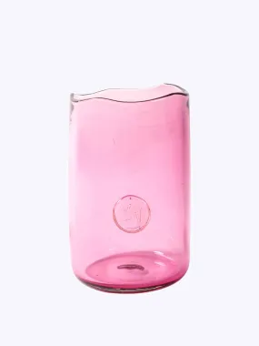 Fuscia Lara tall vase