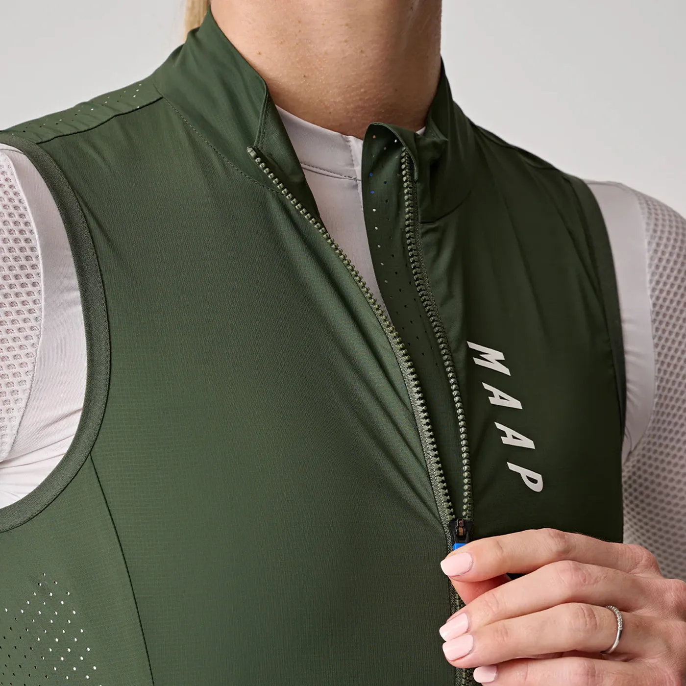 Gilet donna Maap Draft Team - Verde