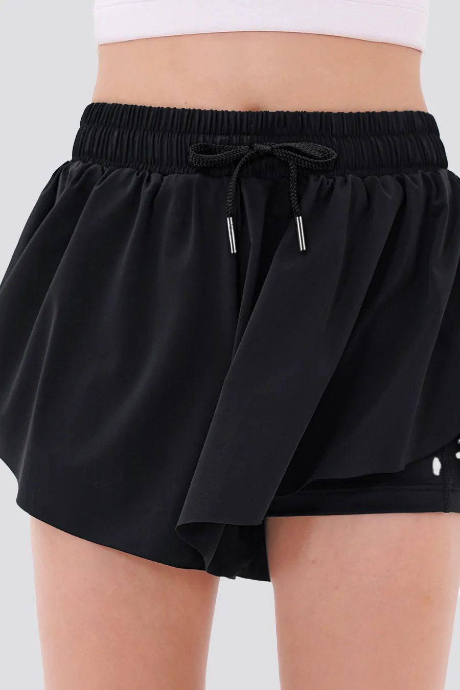 Girls Flowy Shorts- High Waist