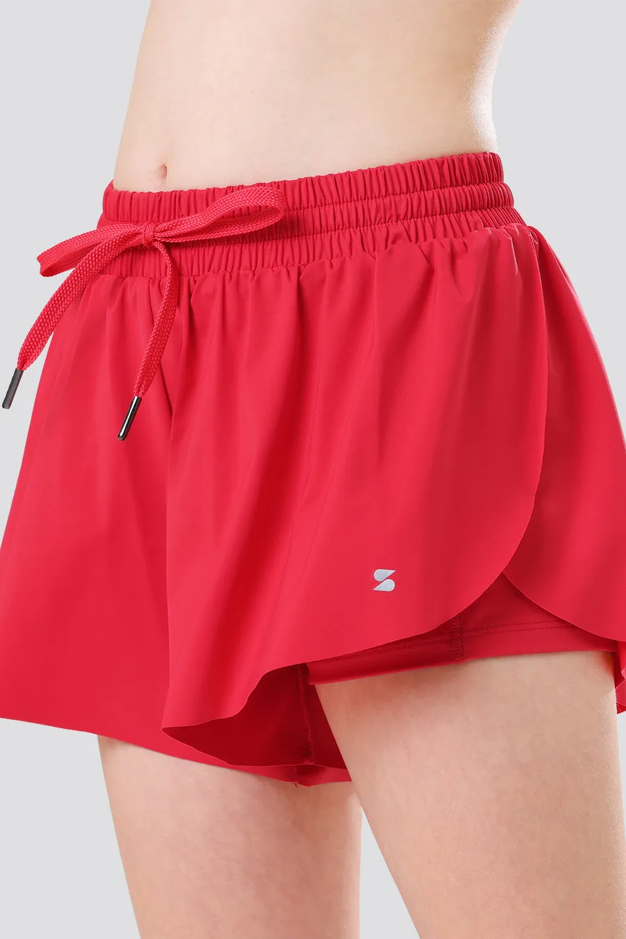 Girls Flowy Shorts- High Waist