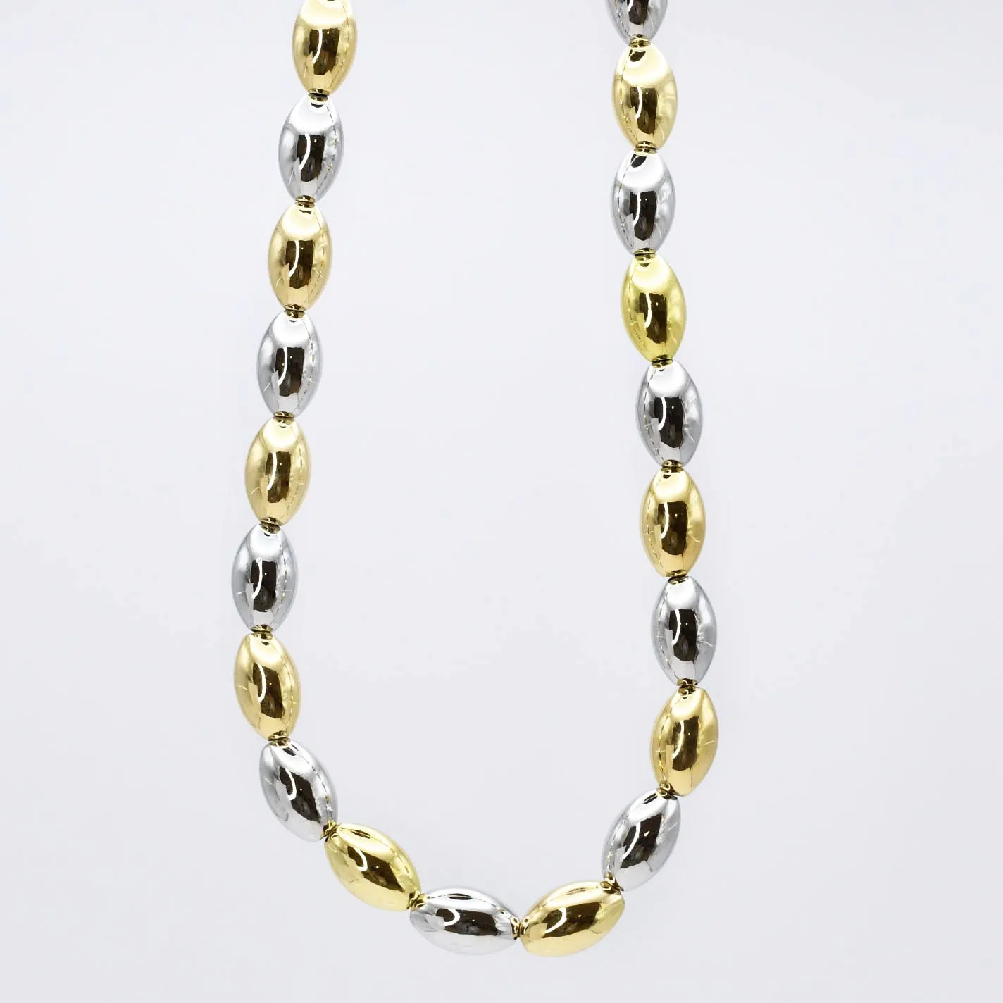 Gold/Silver Pepitas Necklace M8