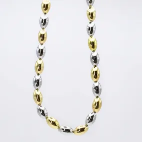 Gold/Silver Pepitas Necklace M8