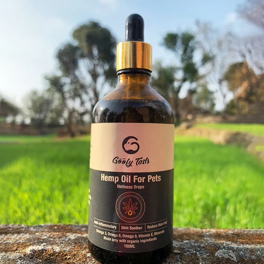 Goofy Tails Hemp Seed Oil for Dogs and Cats-50ml