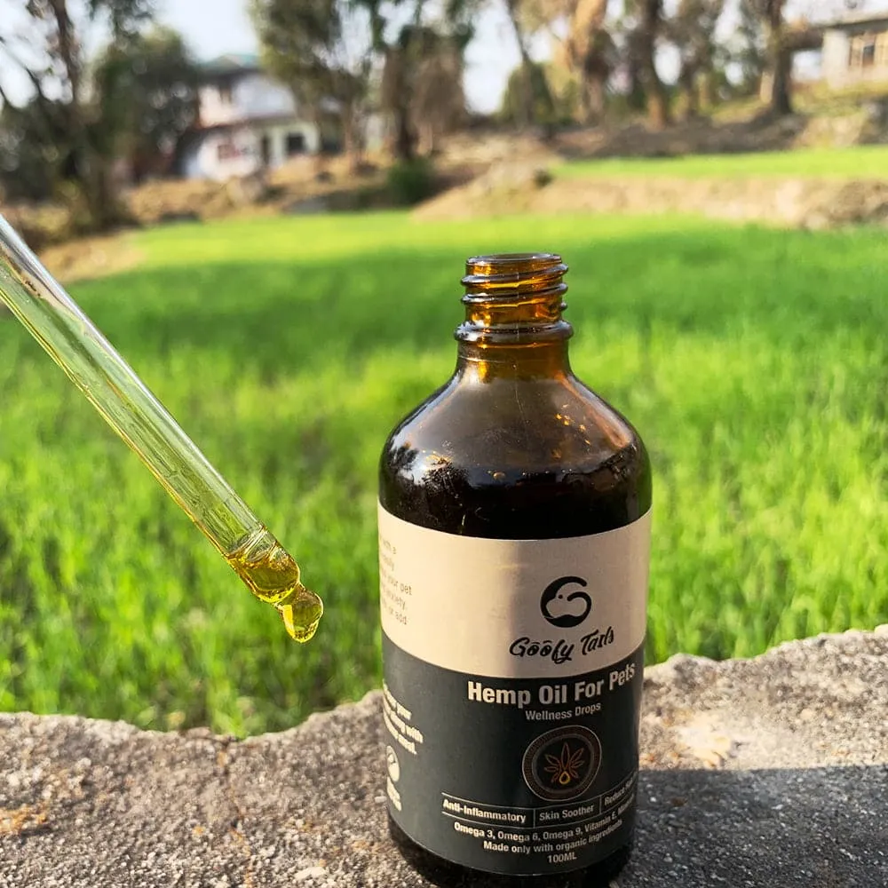 Goofy Tails Hemp Seed Oil for Dogs and Cats