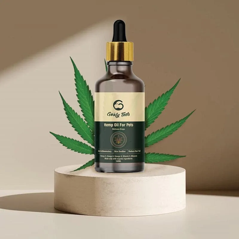 Goofy Tails Hemp Seed Oil for Dogs and Cats