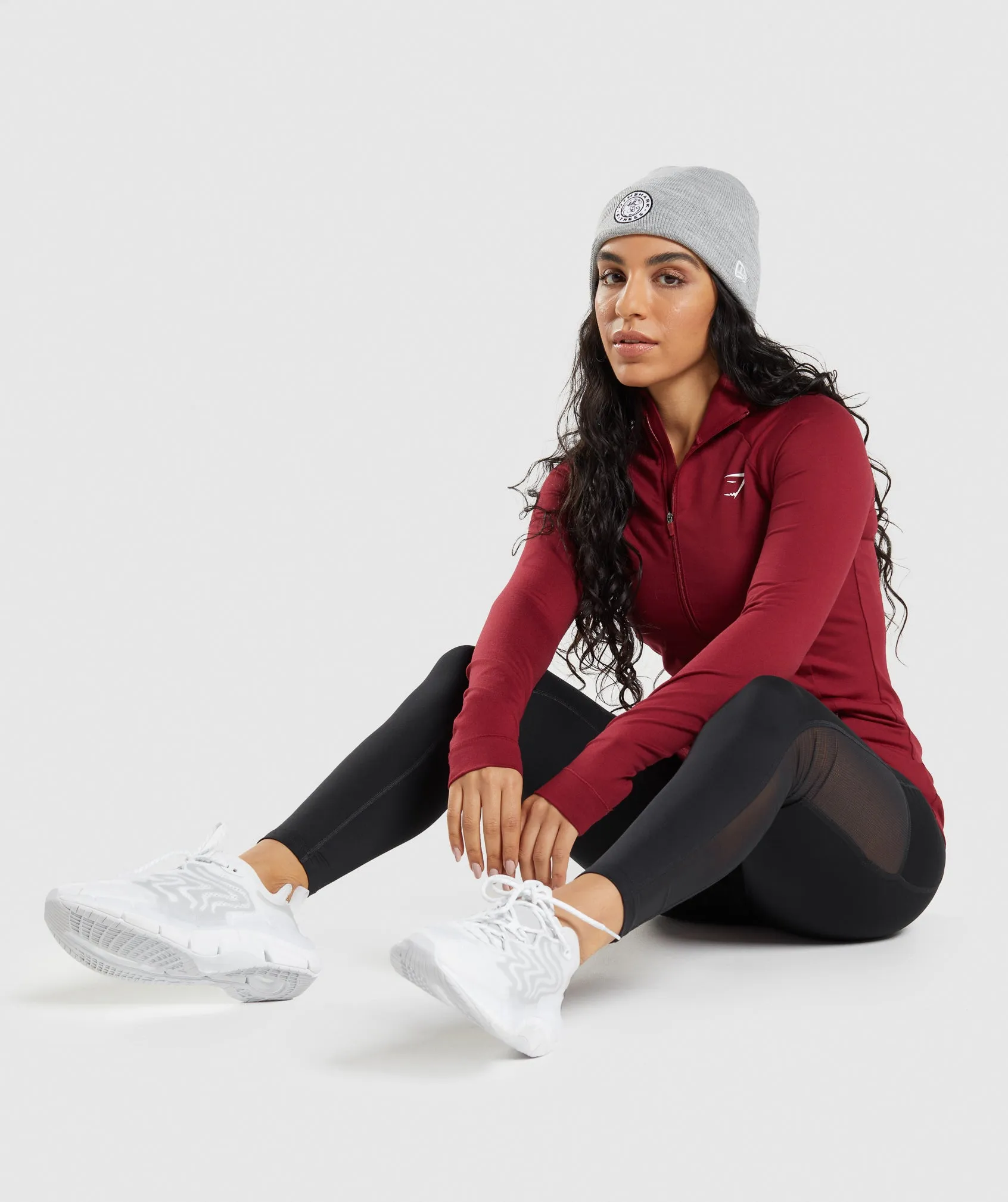 Gymshark  New Era Legacy Cuff Knit - Grey