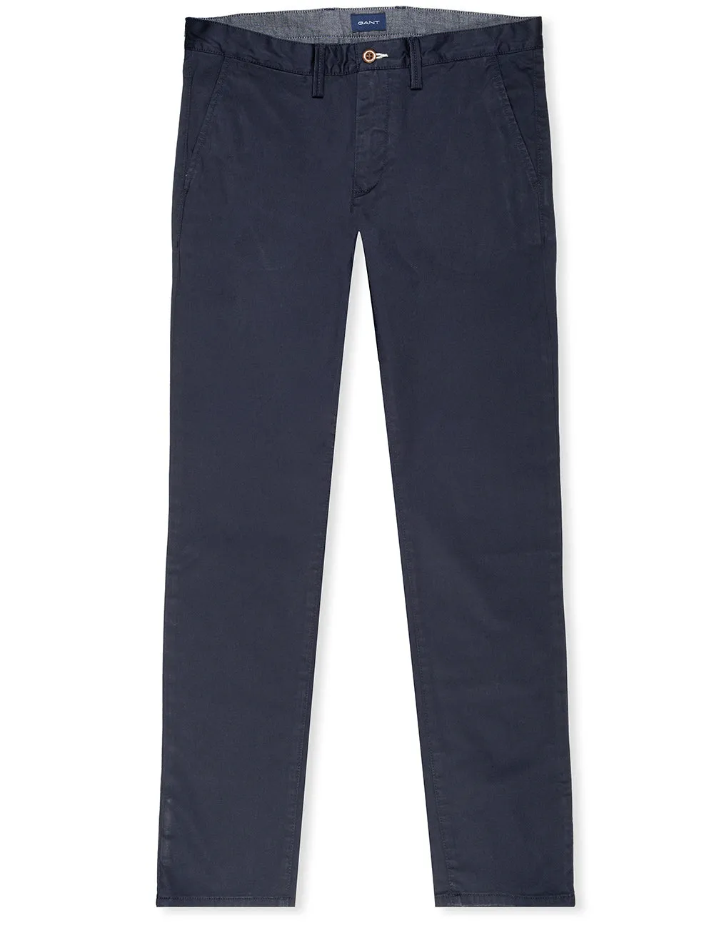 Hallden Slim Fit Twill Chinos Marine