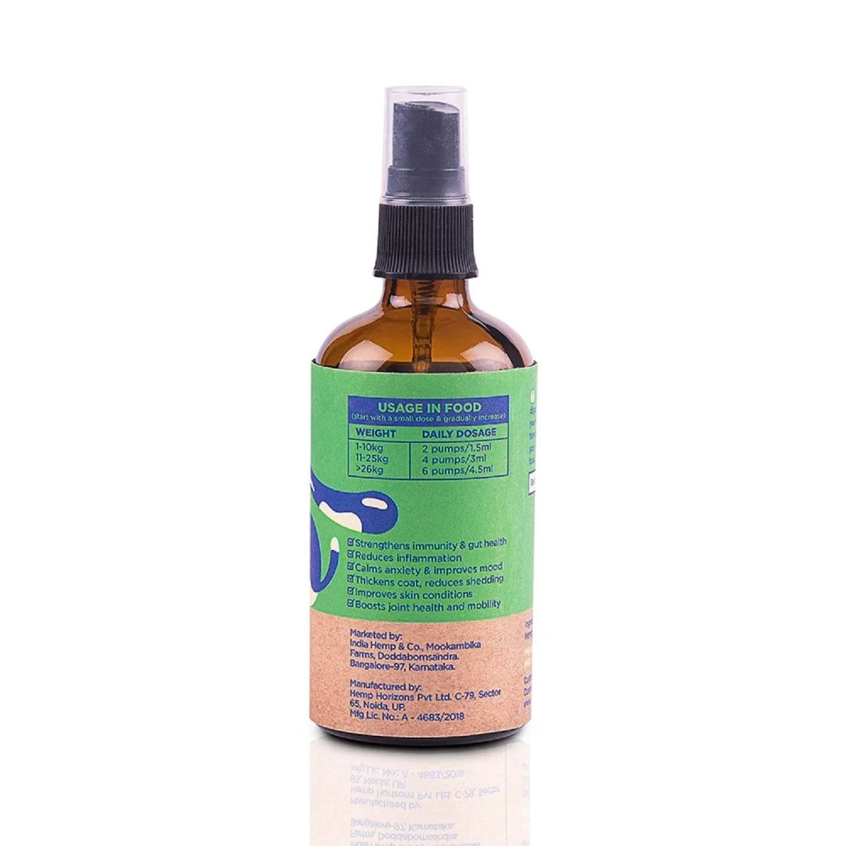 Hemp Seed Pet Oil - Dog