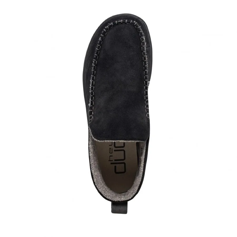 'Hey Dude' Women's Denny Suede - Black