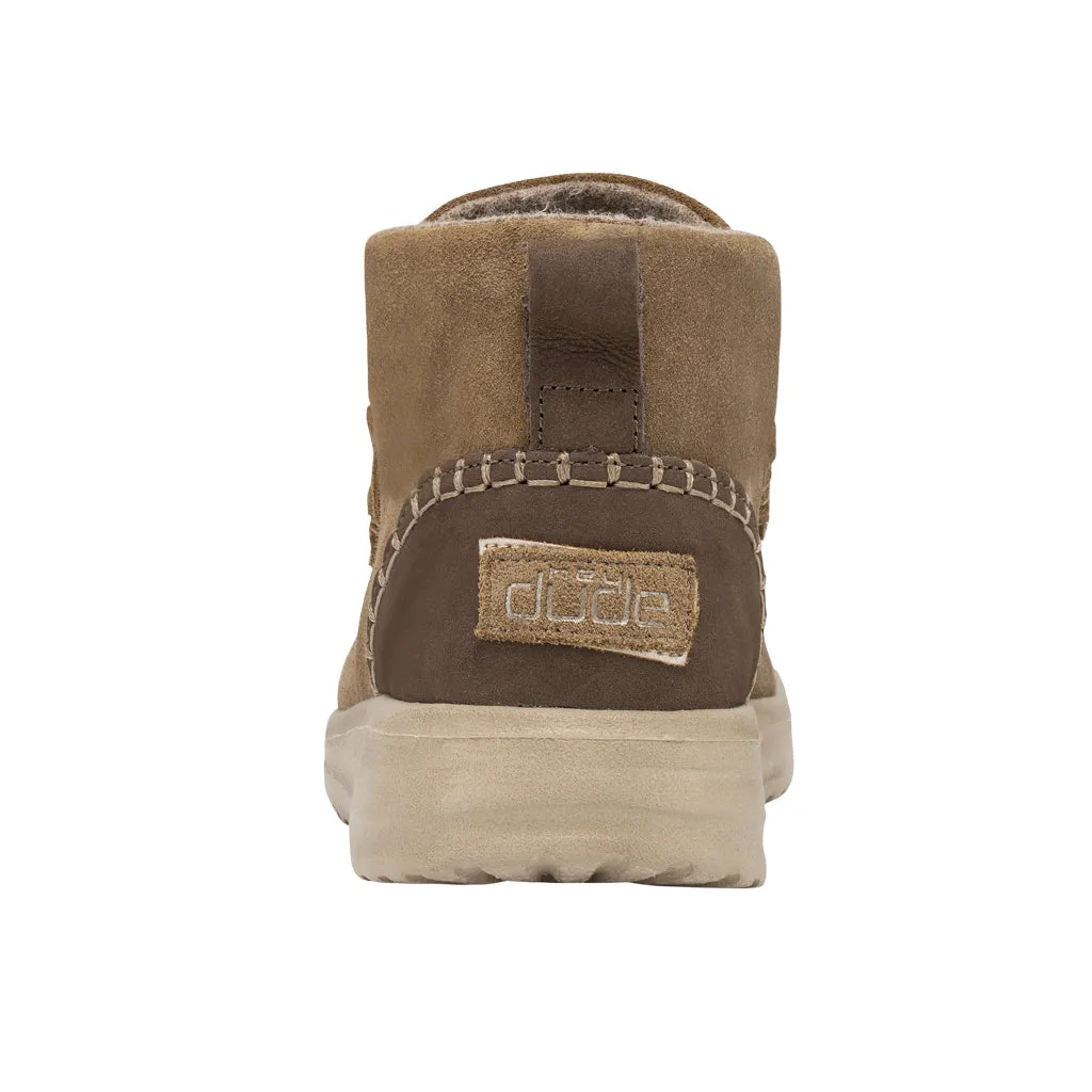 'Hey Dude' Women's Denny Suede - Chestnut