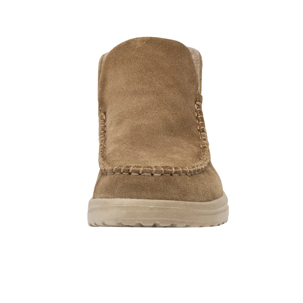 'Hey Dude' Women's Denny Suede - Chestnut