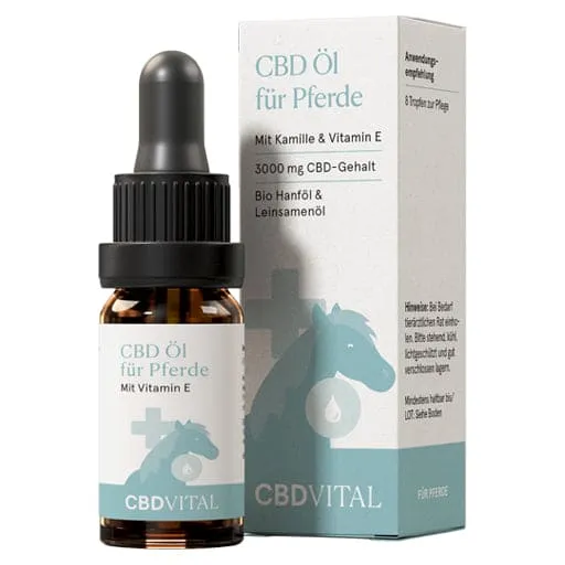 HORSE CBD VITAL CBD oil drops for horses