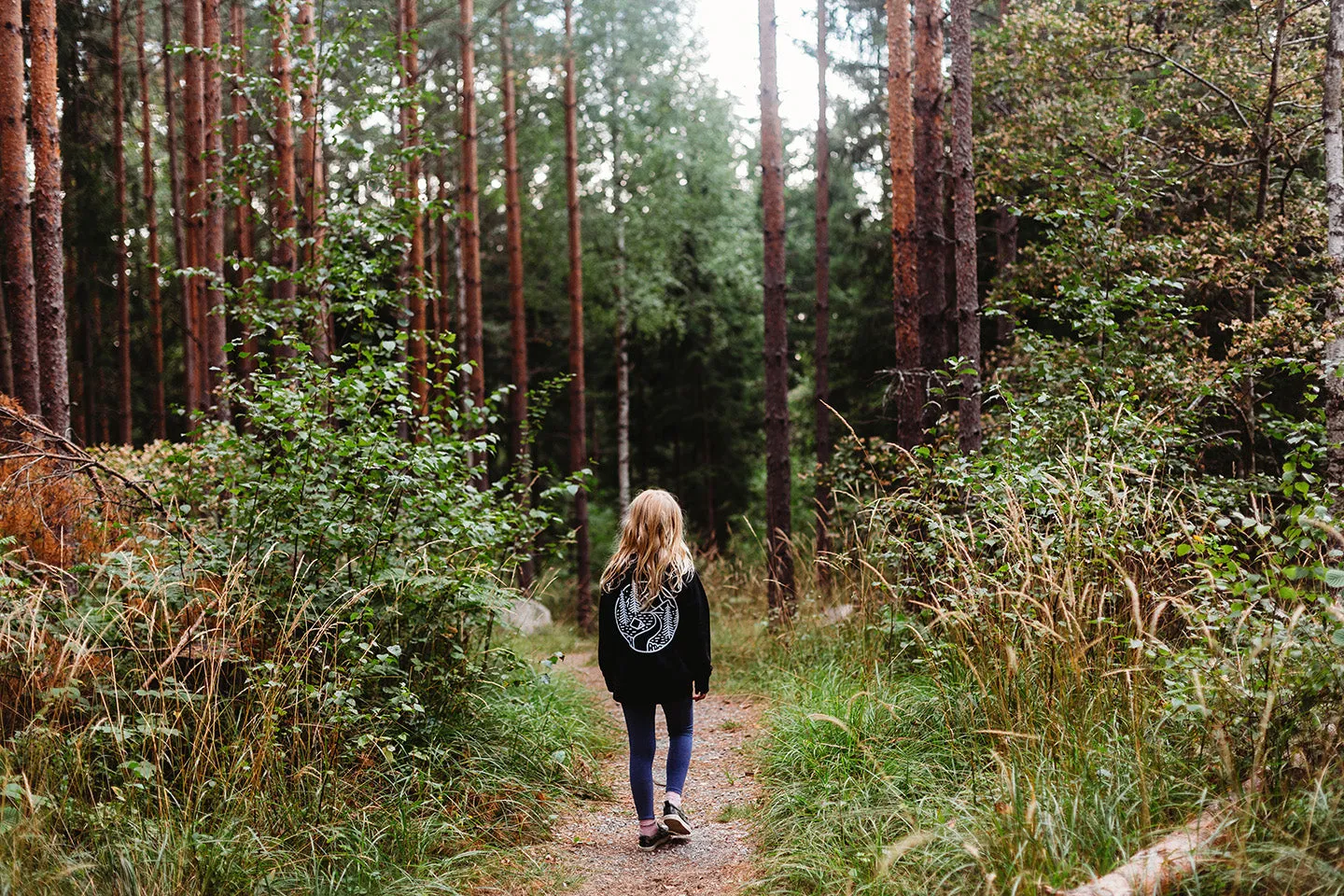 Into The Wilderness Raglan Kids Sweat