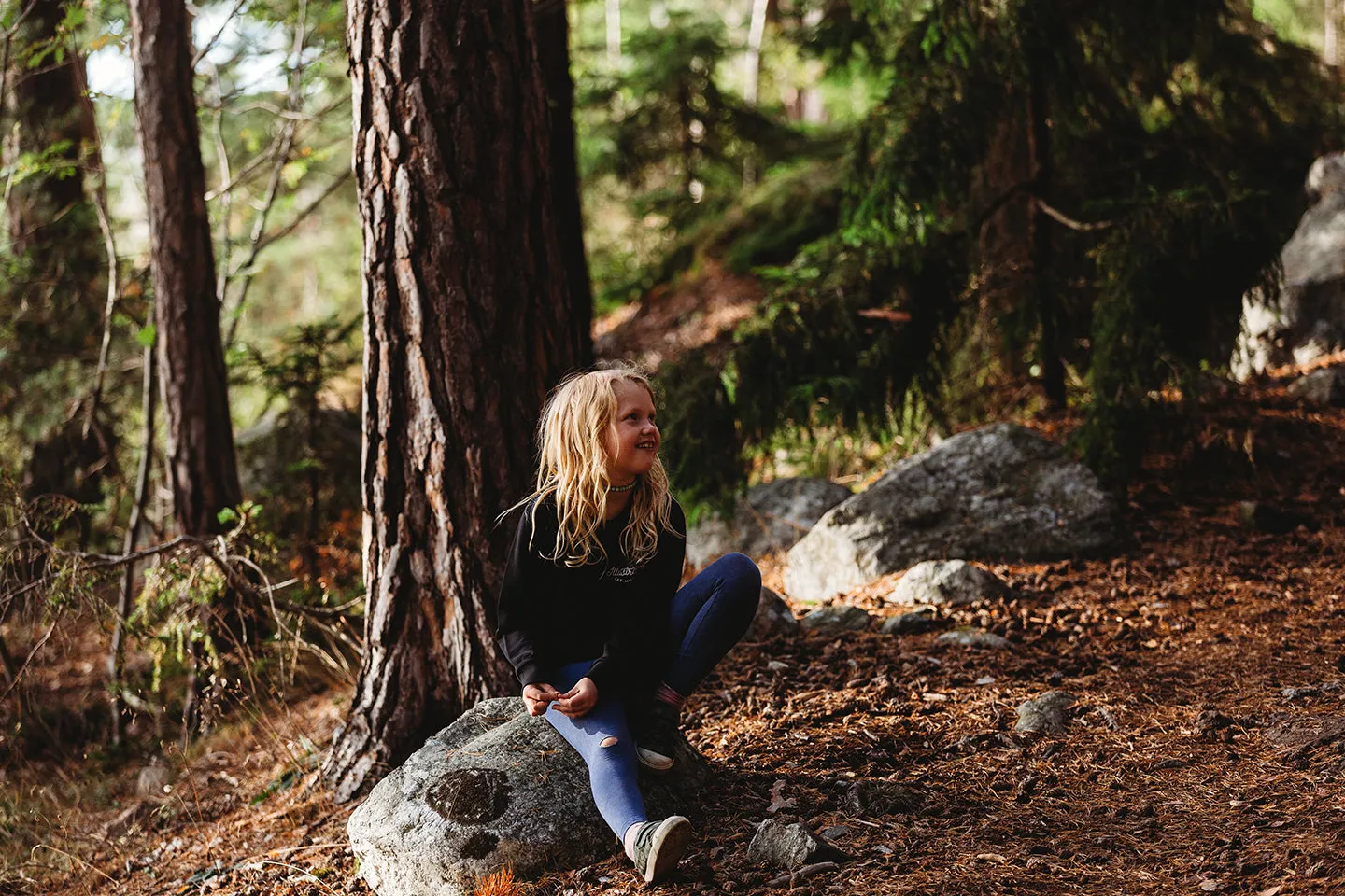 Into The Wilderness Raglan Kids Sweat