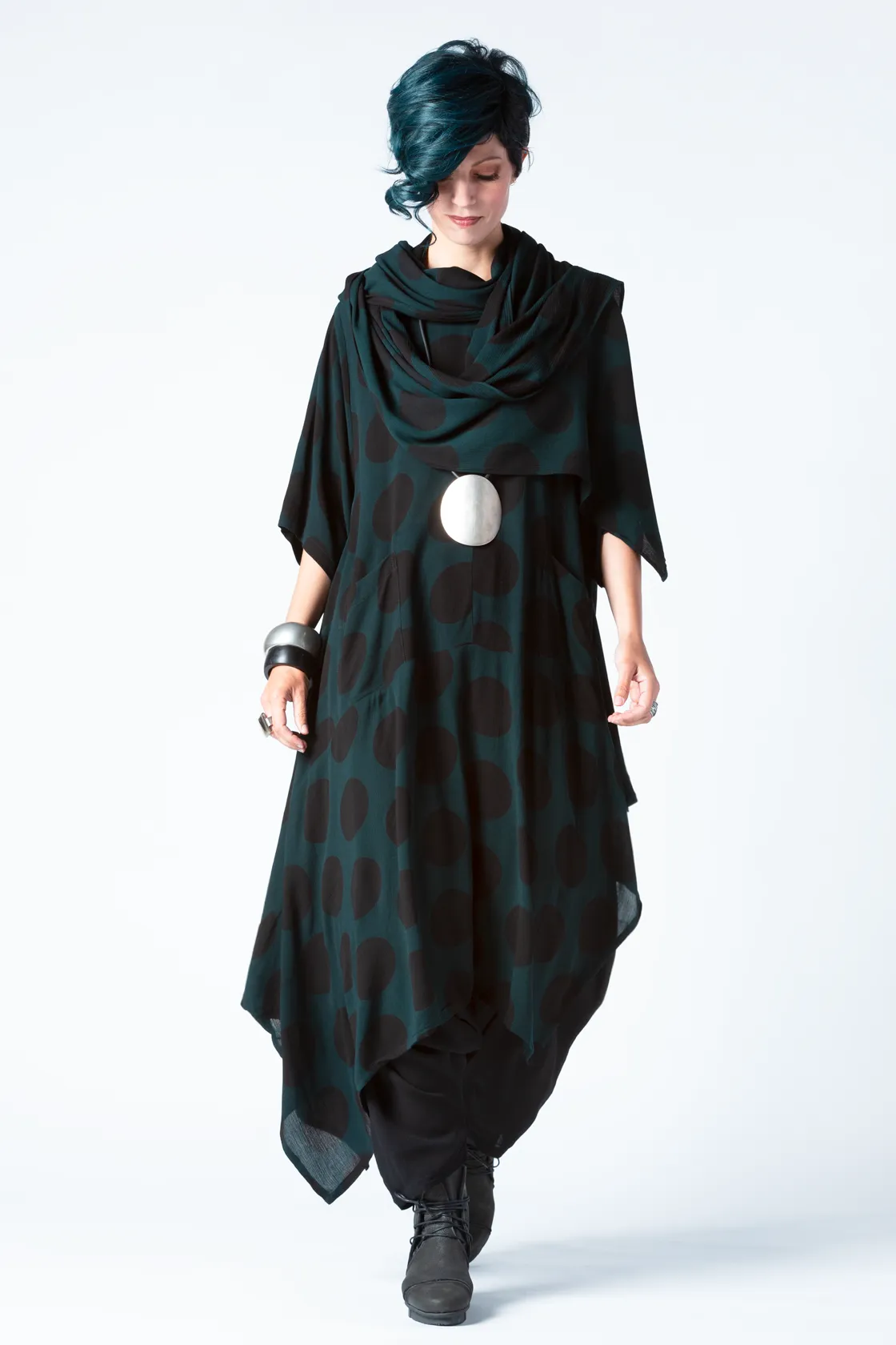 Jade Dress in Rimini Crinkle