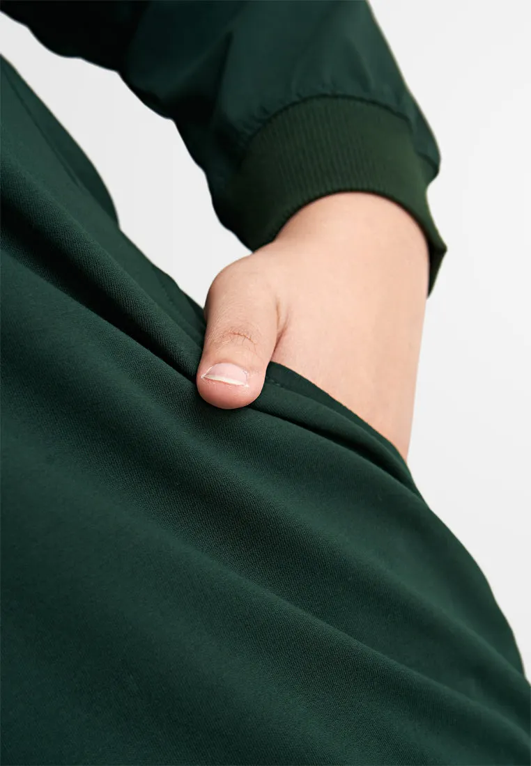 Jade Minimalist Pocket Jumper