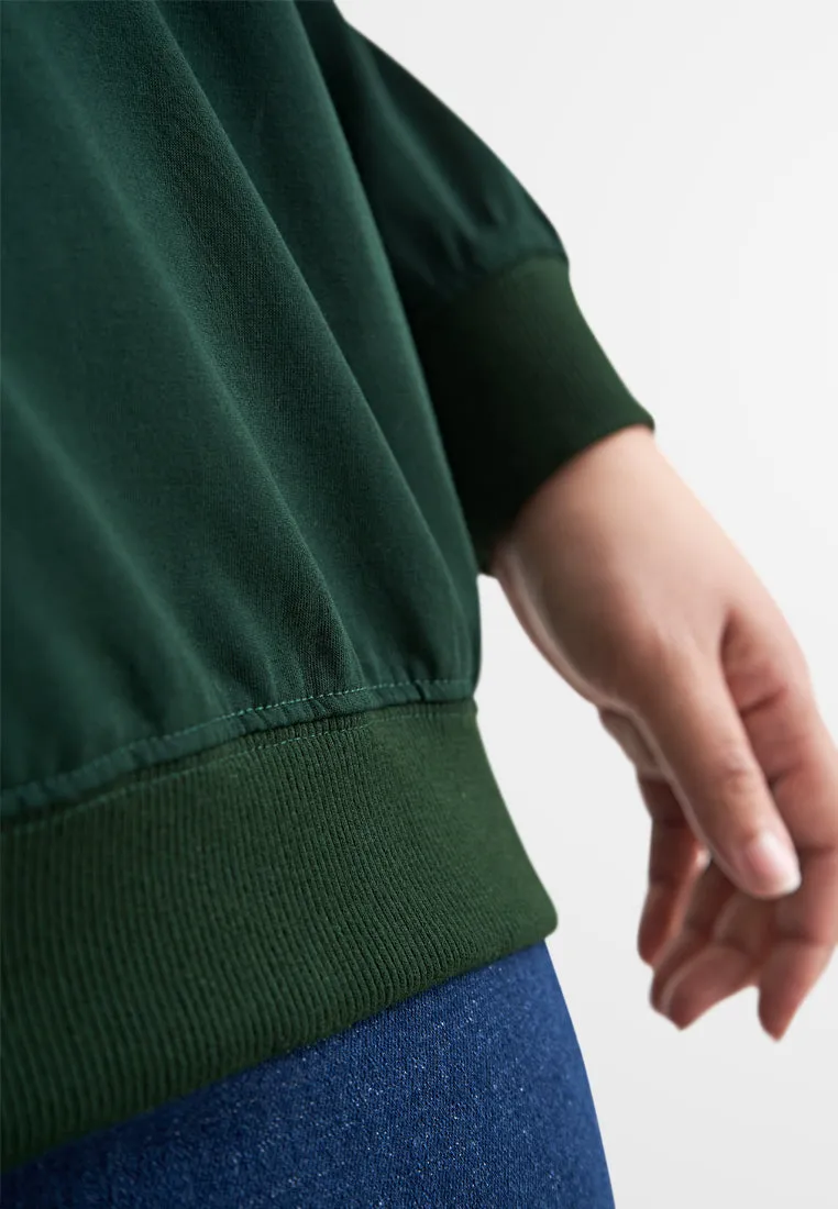 Jade Minimalist Pocket Jumper