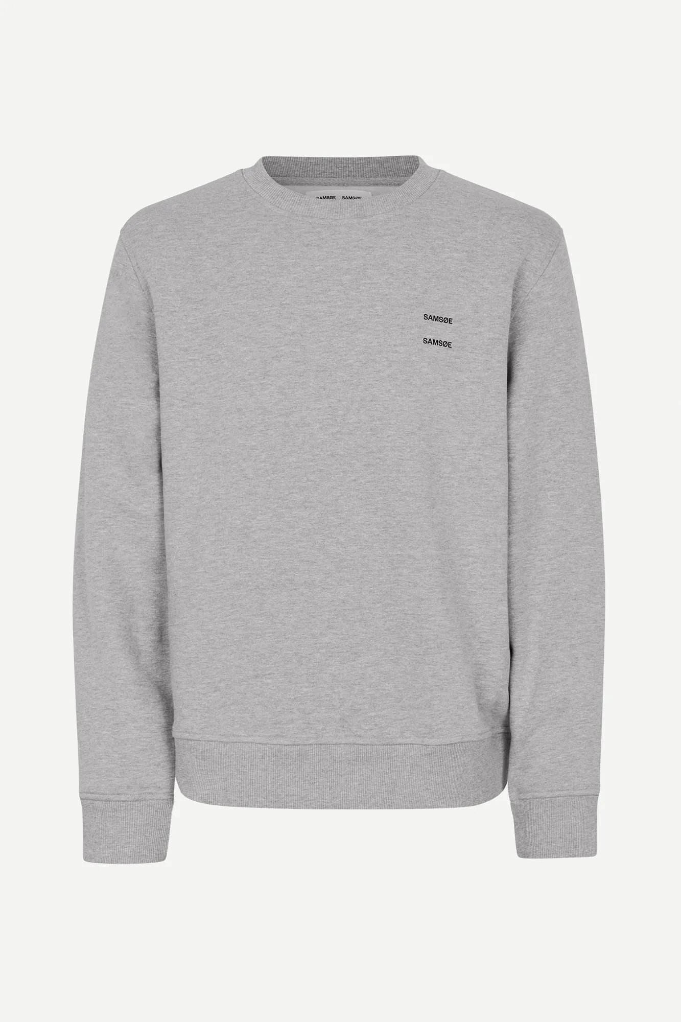 Joel Crew Neck Grey Mel