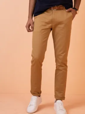 Khaki Expandable workwear Chino