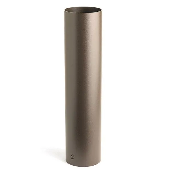 Kichler 15666AZT 24" Bollard Mounting Kit Textured Architectural Bronze