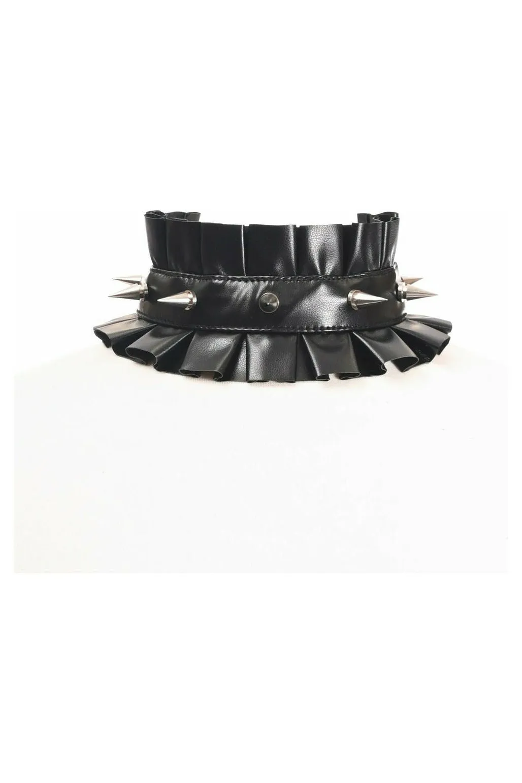 Kitten Collection Black Spike Choker