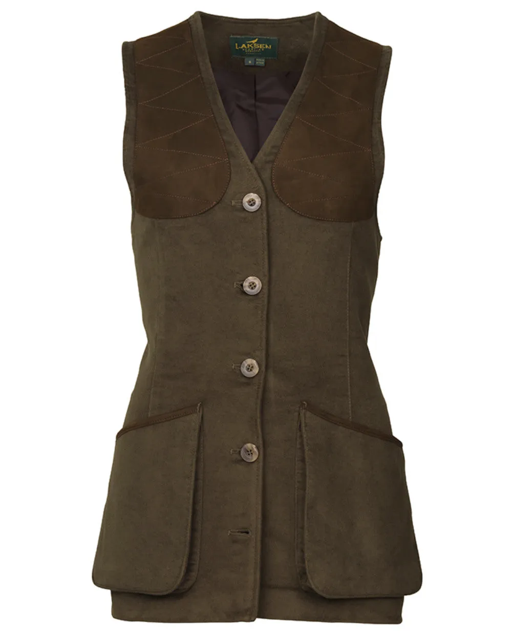 Laksen Lady Belgravia Moleskin Beauly Shooting Vest