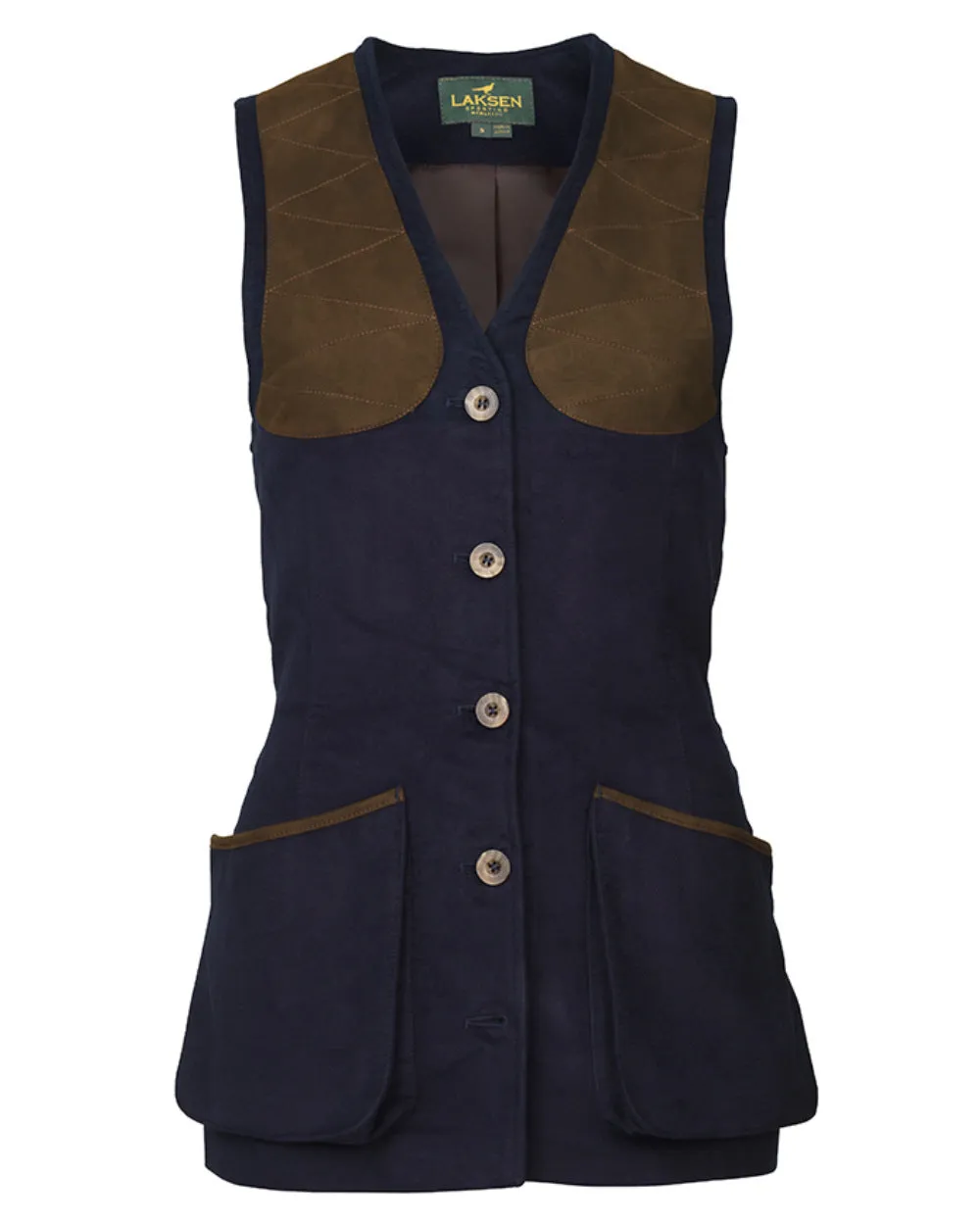 Laksen Lady Belgravia Moleskin Beauly Shooting Vest