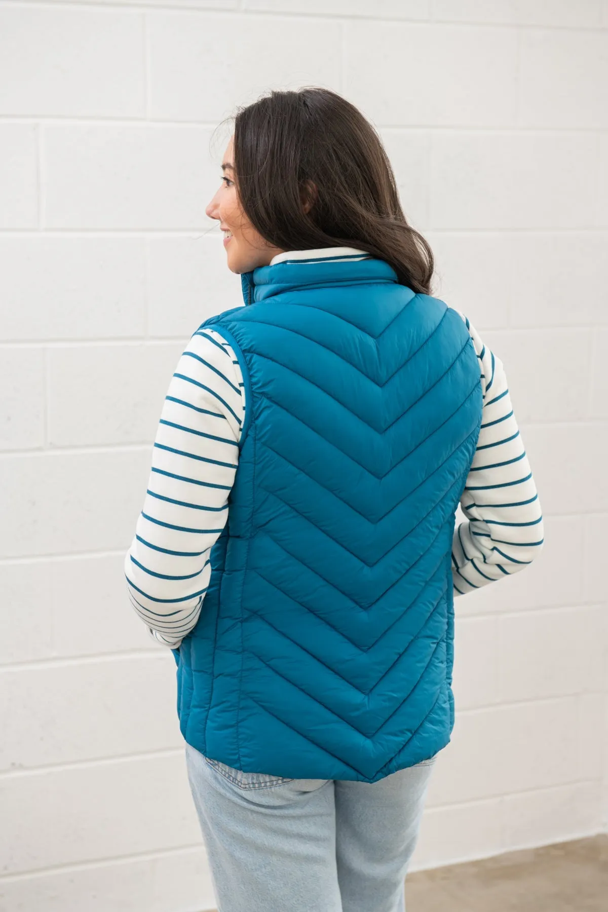 Laurel Gilet - Teal