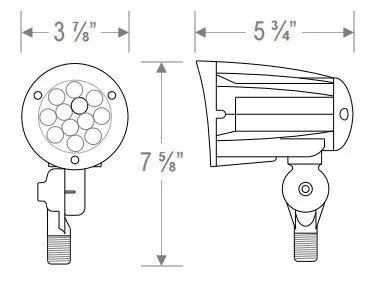 LED 28W Landscape Security / Flood Light