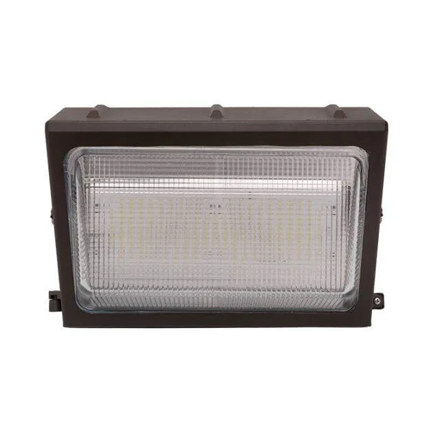 LED NICOR OWG3080MV50BZ WALLPACK 80 Watt 5K in BRONZE- 10,659 Lumens