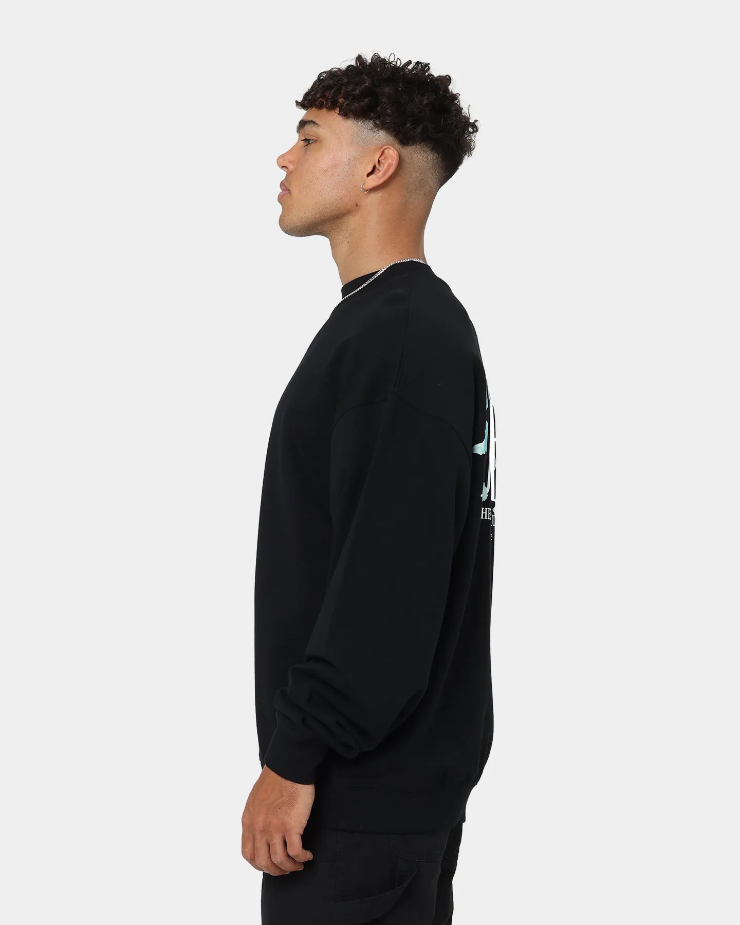 Loiter Cloudland Crewneck Black