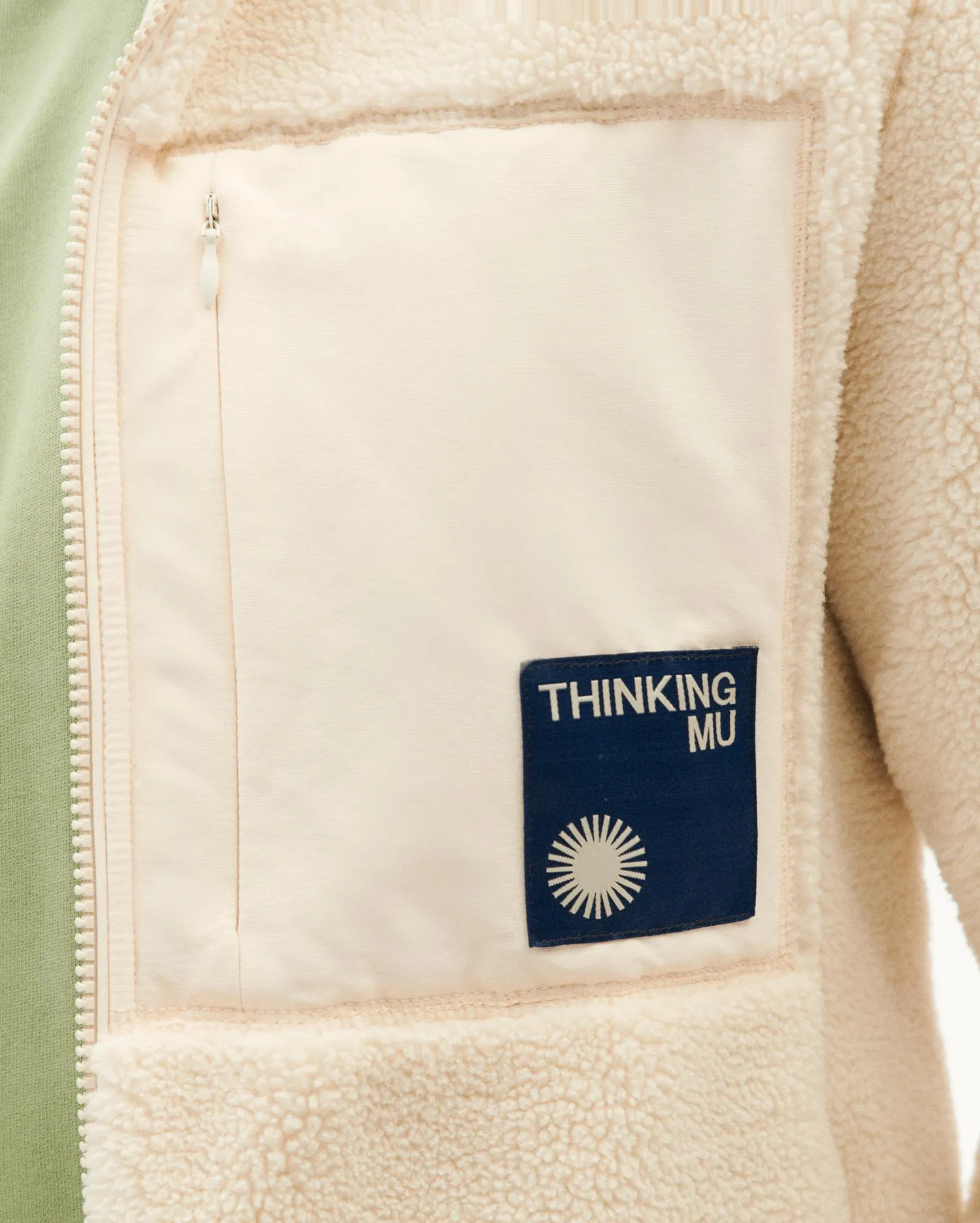 Men's Mitchel Fleece Jacket Ivory