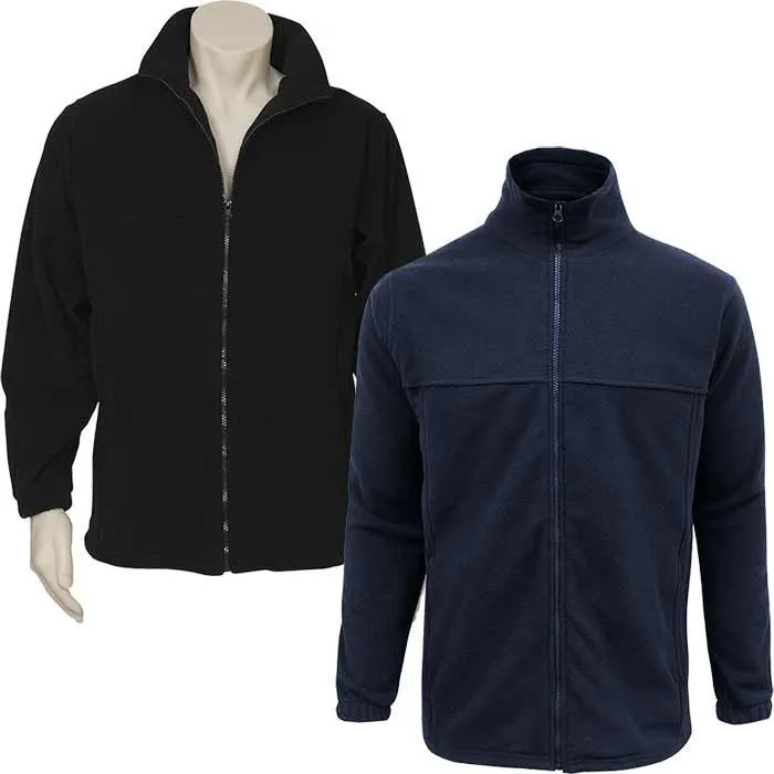 Mens Plain Micro Fleece Jacket PF630