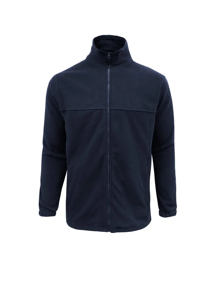 Mens Plain Microfleece Jacket