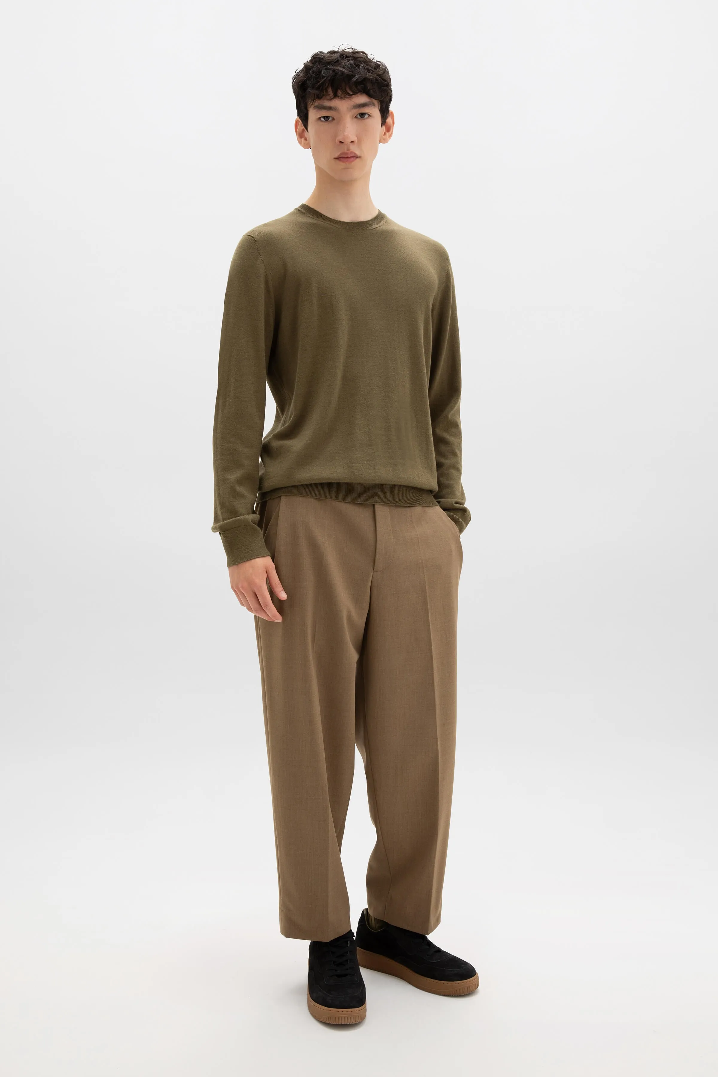 Merino Round Neck Jumper