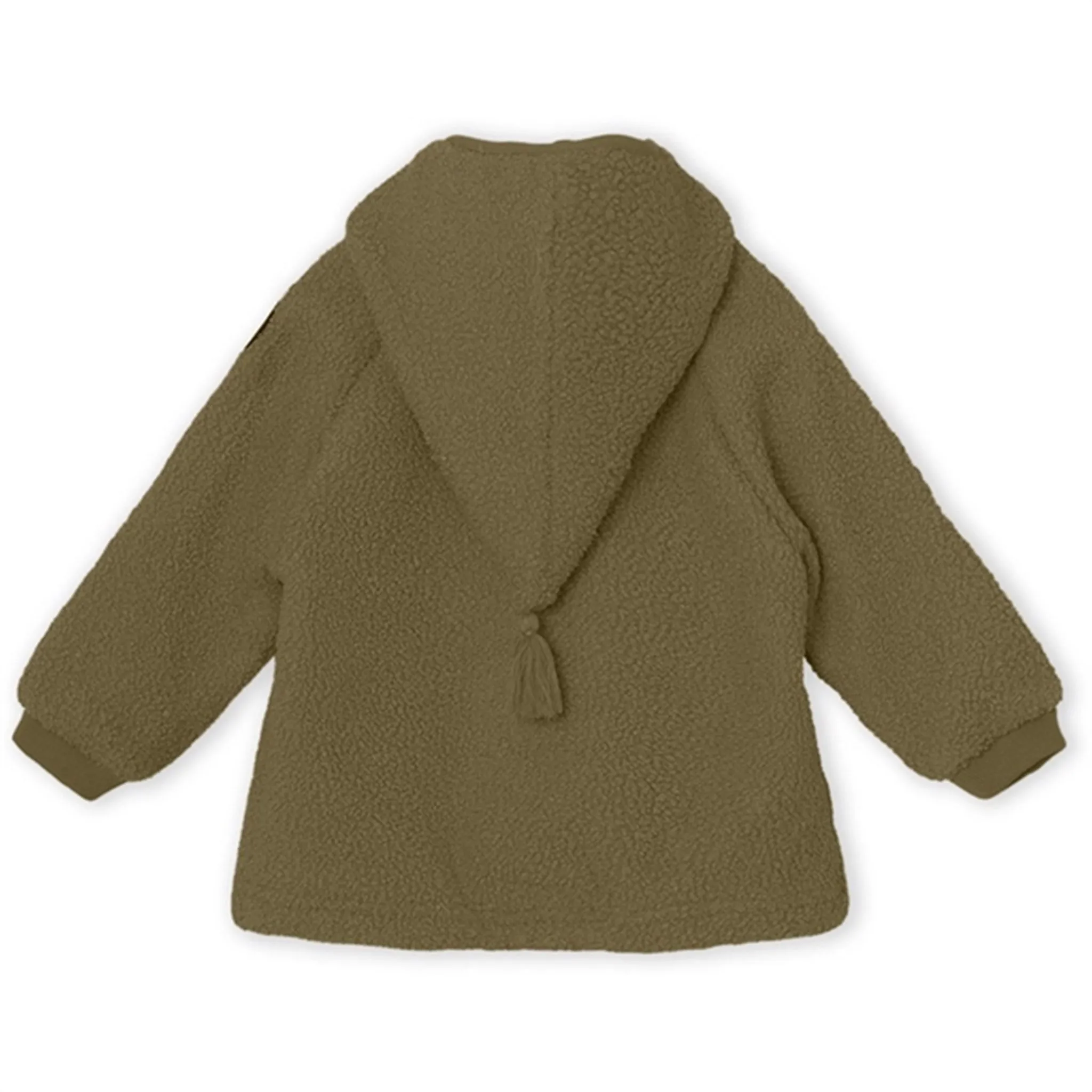 MINI A TURE Liff Teddy Fleece jacket Capers Green